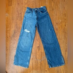 Girls H&M Wide Leg Jeans - Size 10